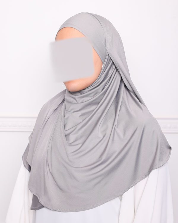 hijab à nouer hijab a enfiler en jersey pas cher hijab pas cher chez mon hijab pas cher gris